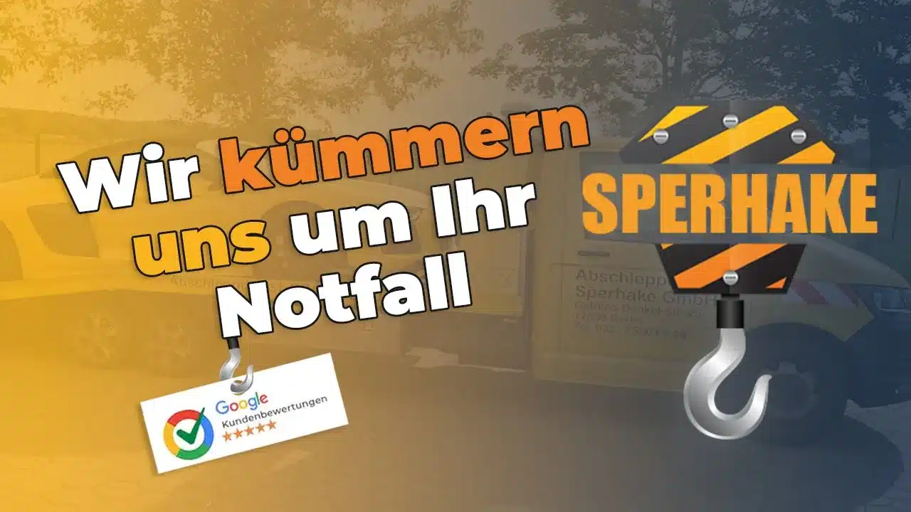 Sperhake Abschleppdienst Video
